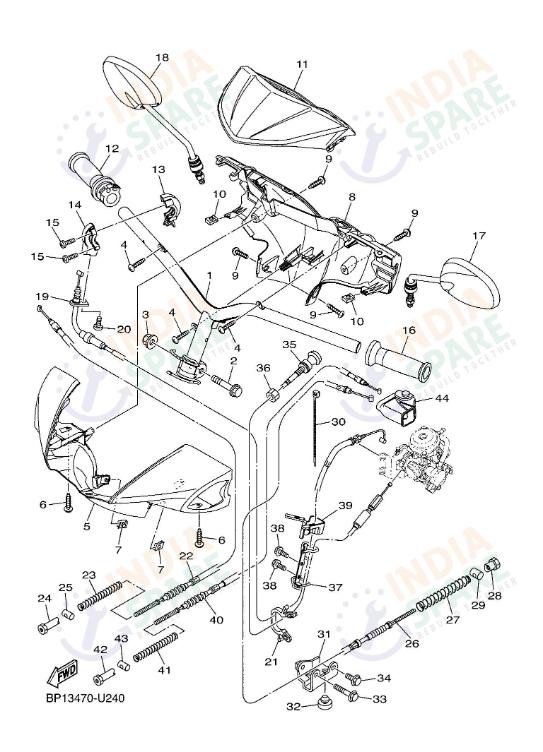 STEERING HANDLE & CABLE